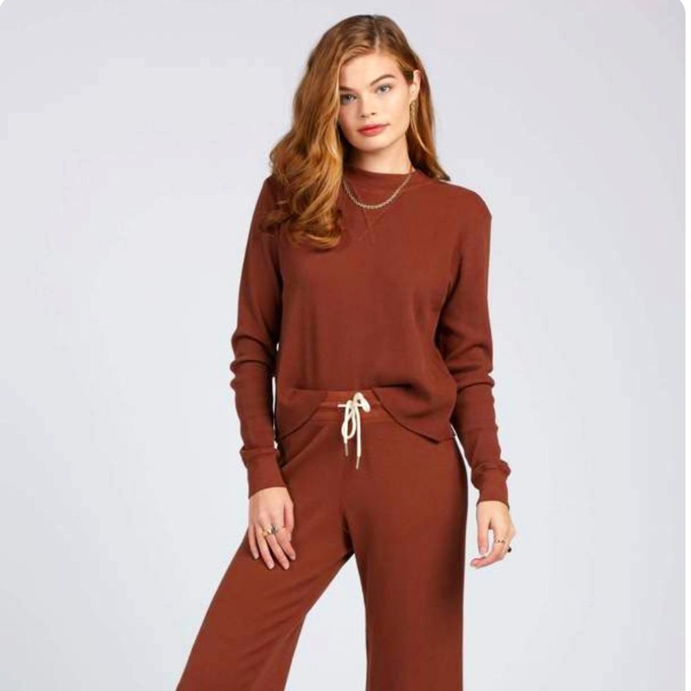 Mate the label thermal set in Tobacco (S)